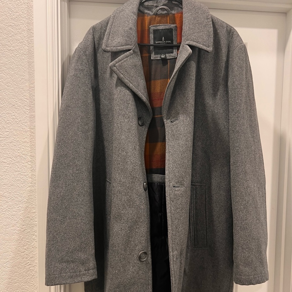 London Fog Men’s Wool Jacket Large